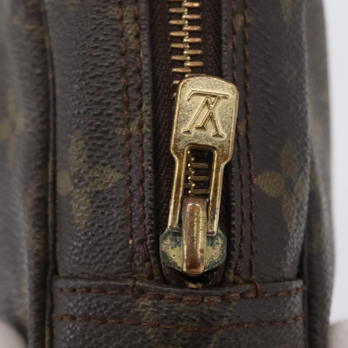 LOUIS VUITTON Monogram Trousse Toilette 23 Clutch Bag M47524 LV Auth 169872