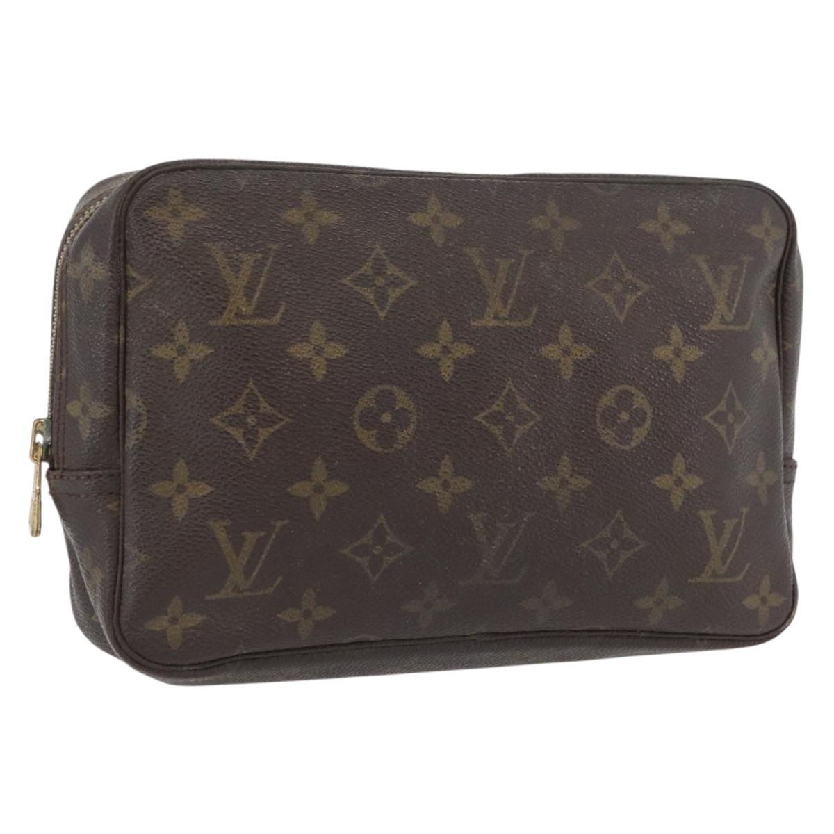 LOUIS VUITTON Monogram Trousse Toilette 23 Clutch Bag M47524 LV Auth 169872