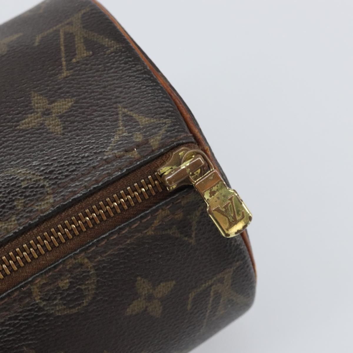 LOUIS VUITTON Monogram Papillon 26 Hand Bag M51386 LV Auth 169883