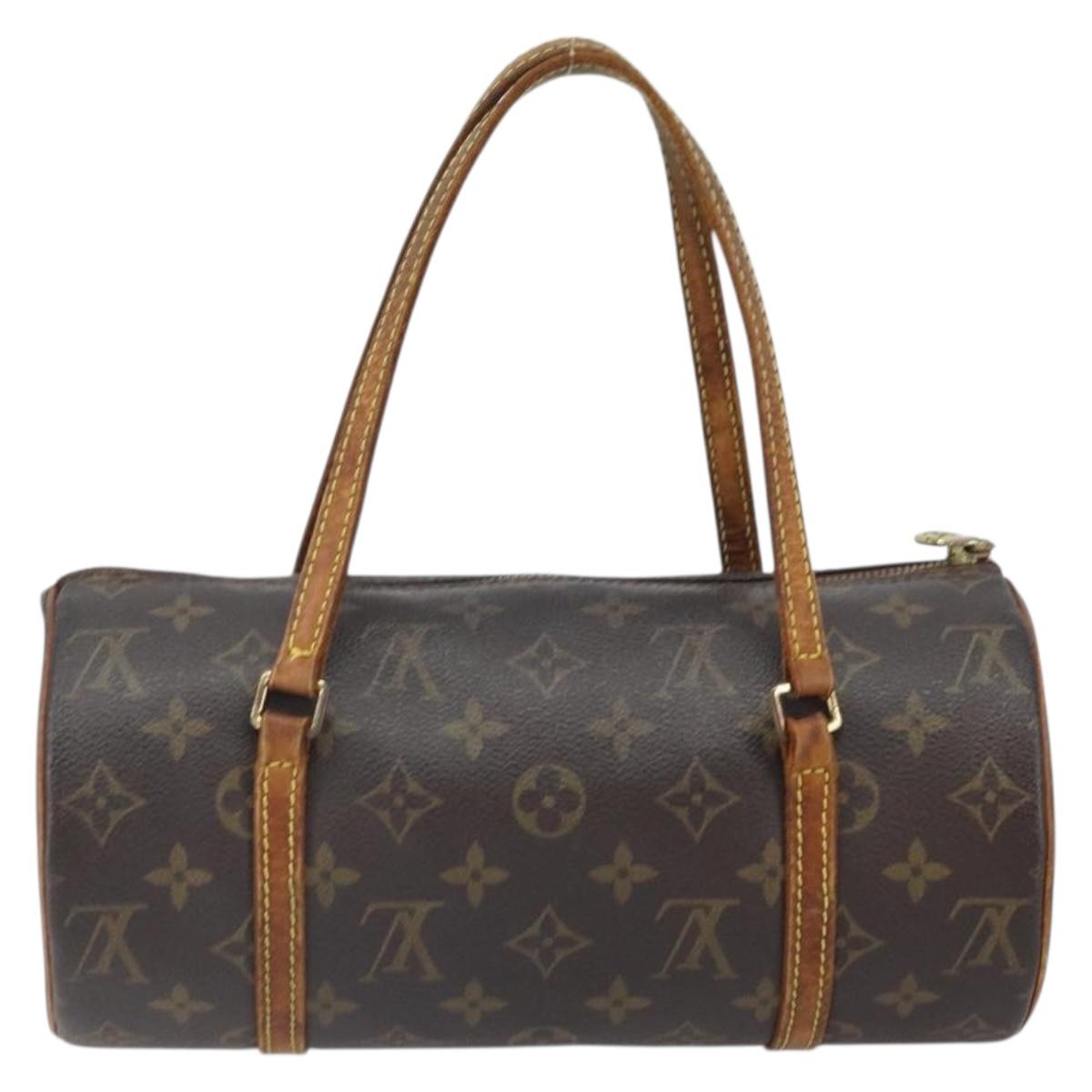 LOUIS VUITTON Monogram Papillon 26 Hand Bag M51386 LV Auth 169883