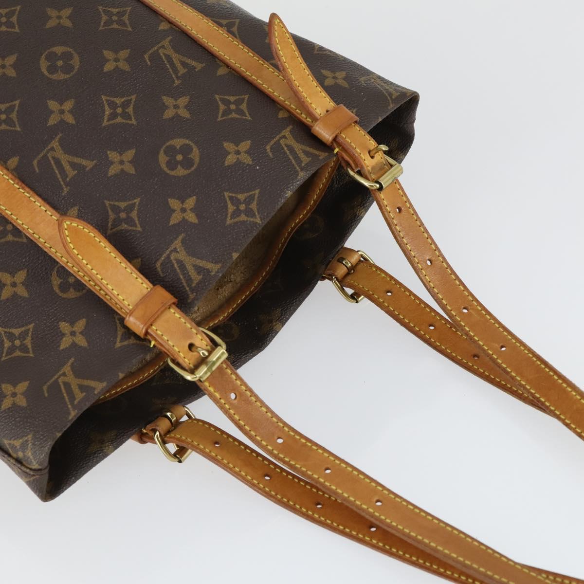 LOUIS VUITTON Monogram Bucket GM Shoulder Bag M42236 LV Auth 169884