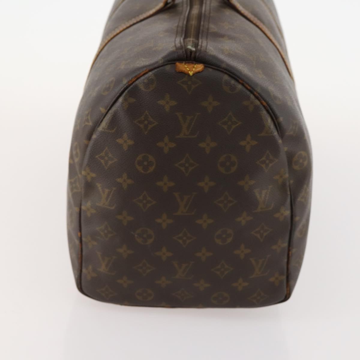 LOUIS VUITTON Monogram Keepall 50 Boston Bag M41426 LV Auth 169886