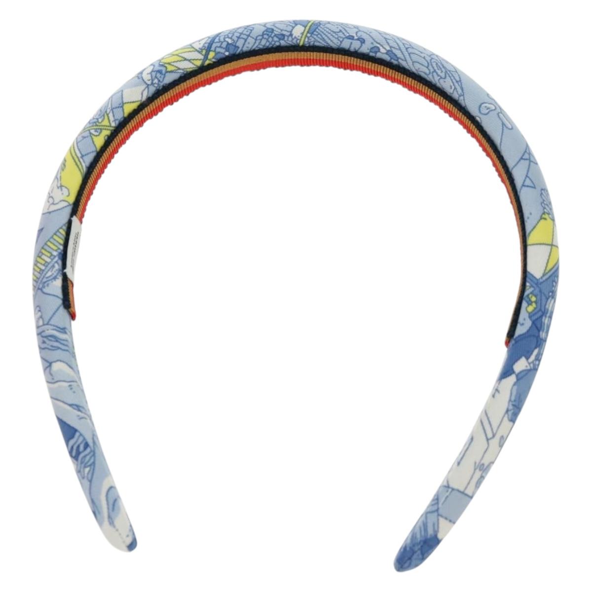 HERMES Elsa Katyusha Silk Blue Auth 169912SAV