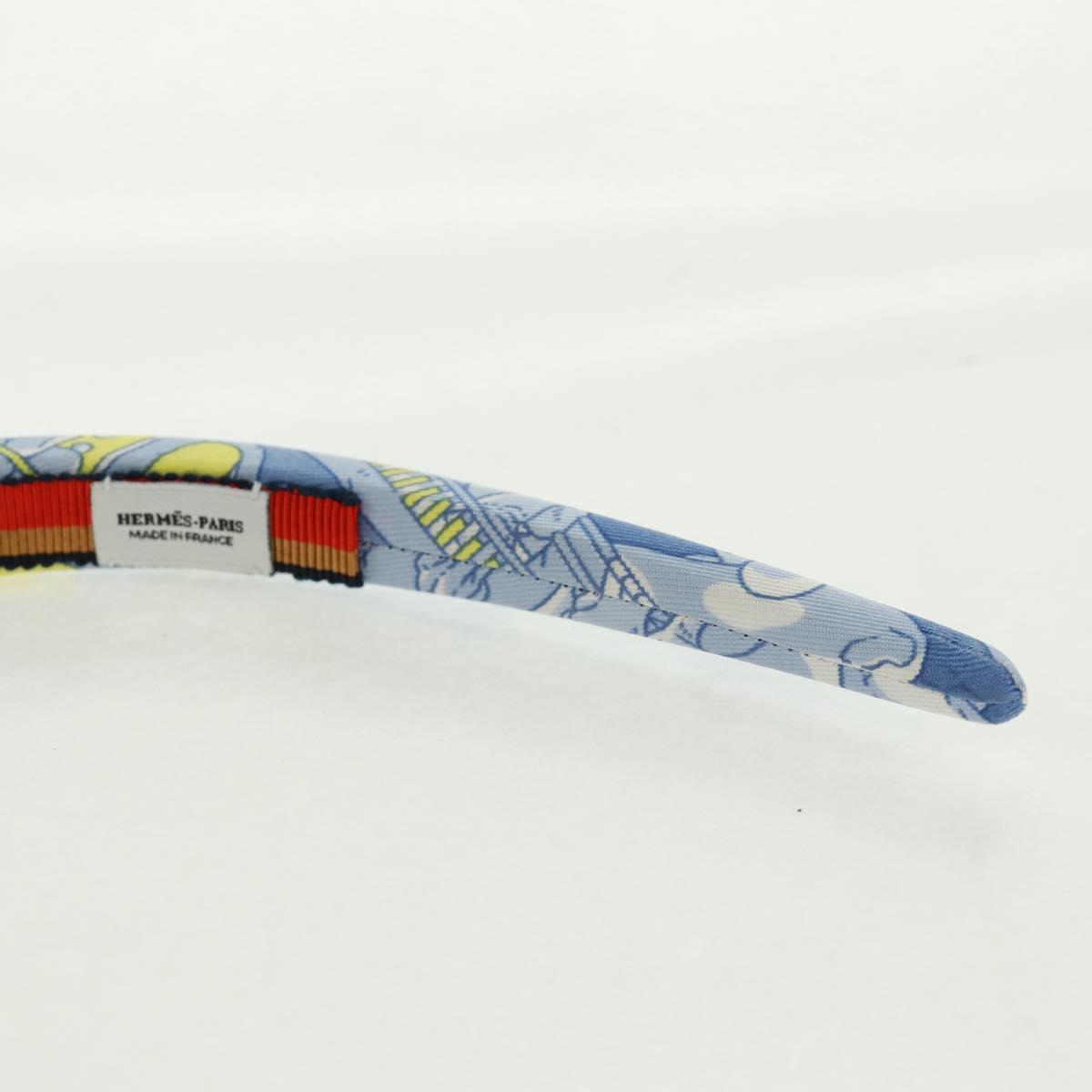 HERMES Elsa Katyusha Silk Blue Auth 169912SAV