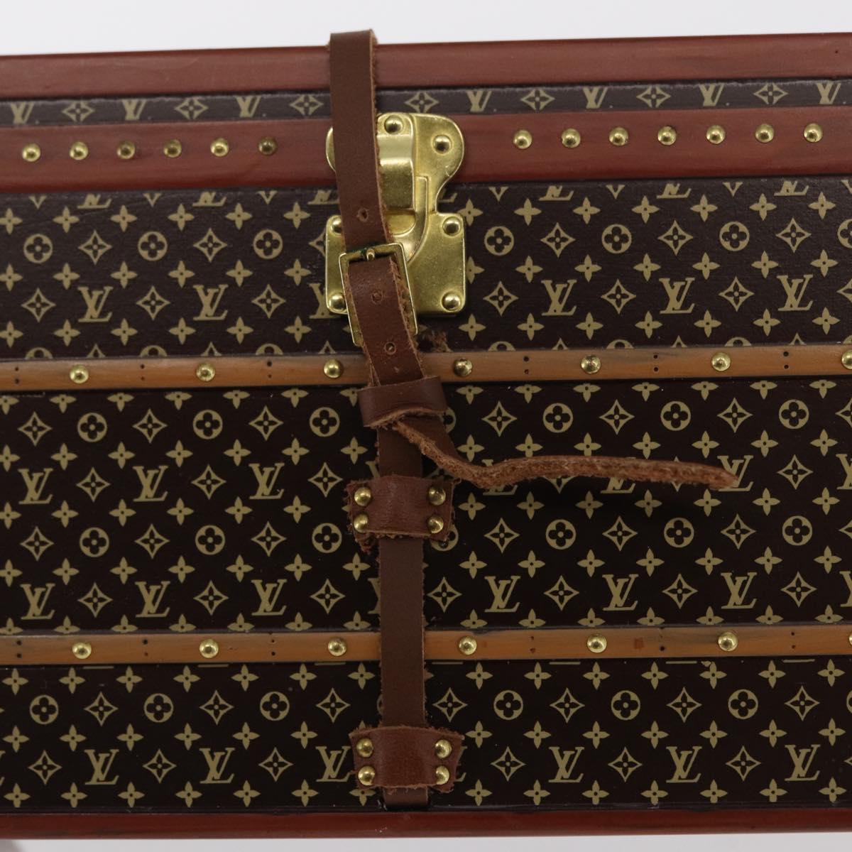 LOUIS VUITTON Miss France Paper Weight Brown M99408 LV Auth 169921