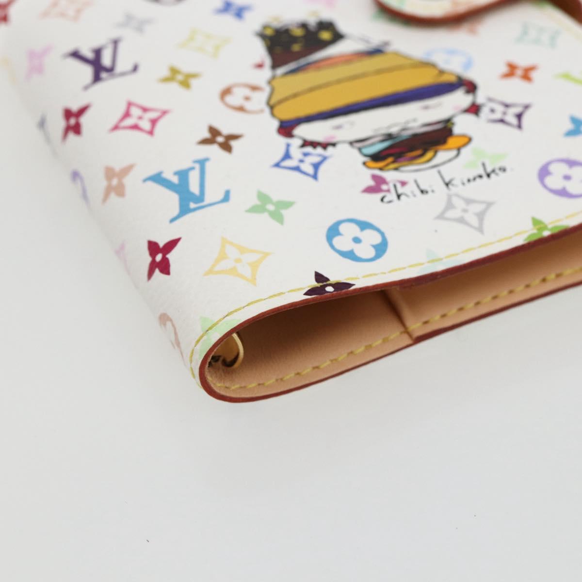 LOUIS VUITTON Multicolor Chibi Mushroom Agenda PM Cover R20958 LV Auth 169924SM