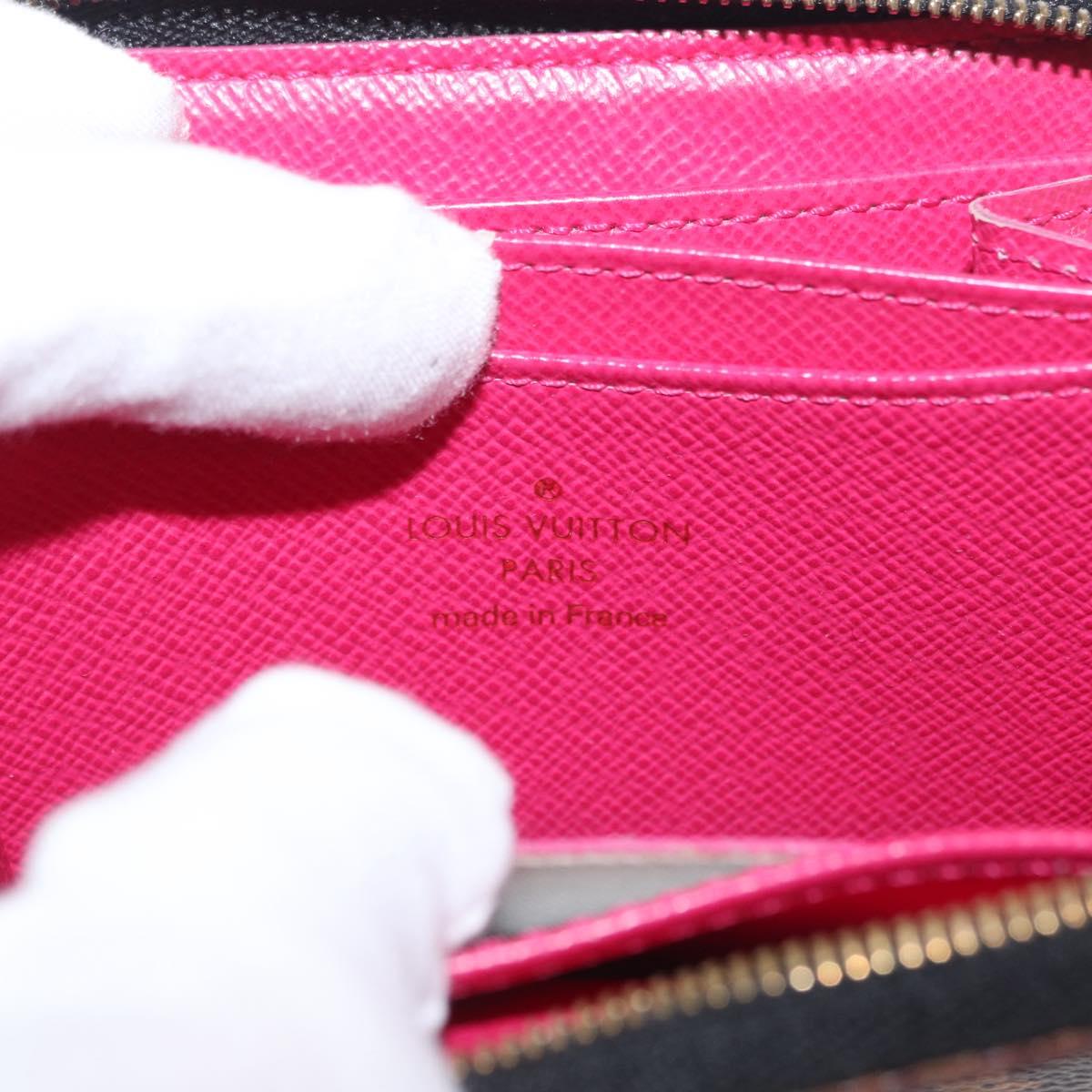 LOUIS VUITTON Monogram Multicolor Zippy Coin Purse Black M93740 LV Auth 169925