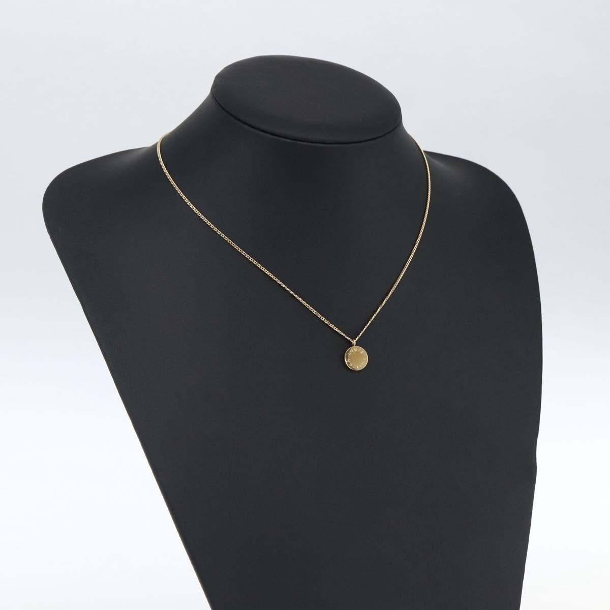 LOUIS VUITTON Pair of Necklaces And Pendants LV ET Pastille 18 750 Auth 169938SM