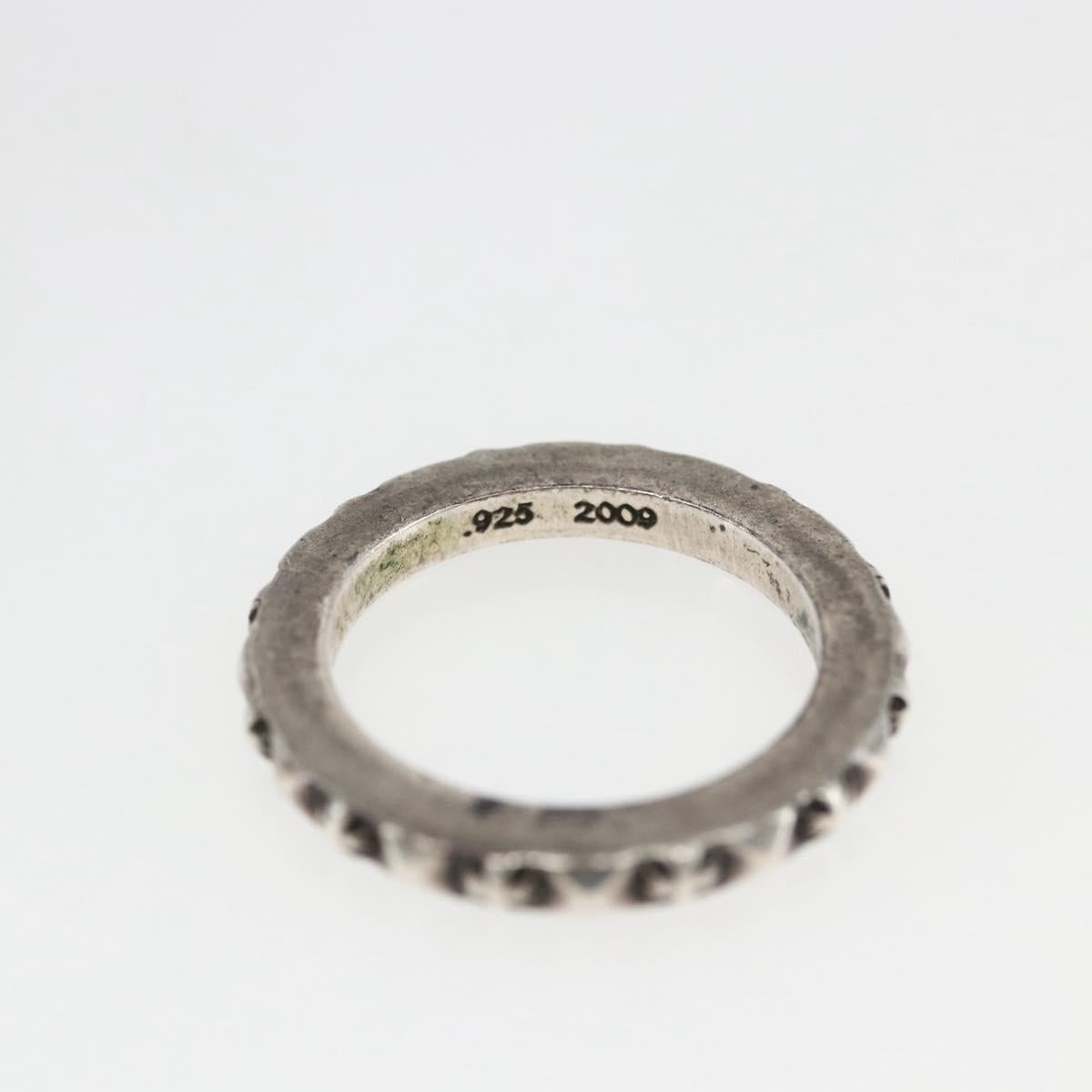Chrome Hearts TFP CH Plus Punk Ring Ring Ag925 Silver Auth 169943SM
