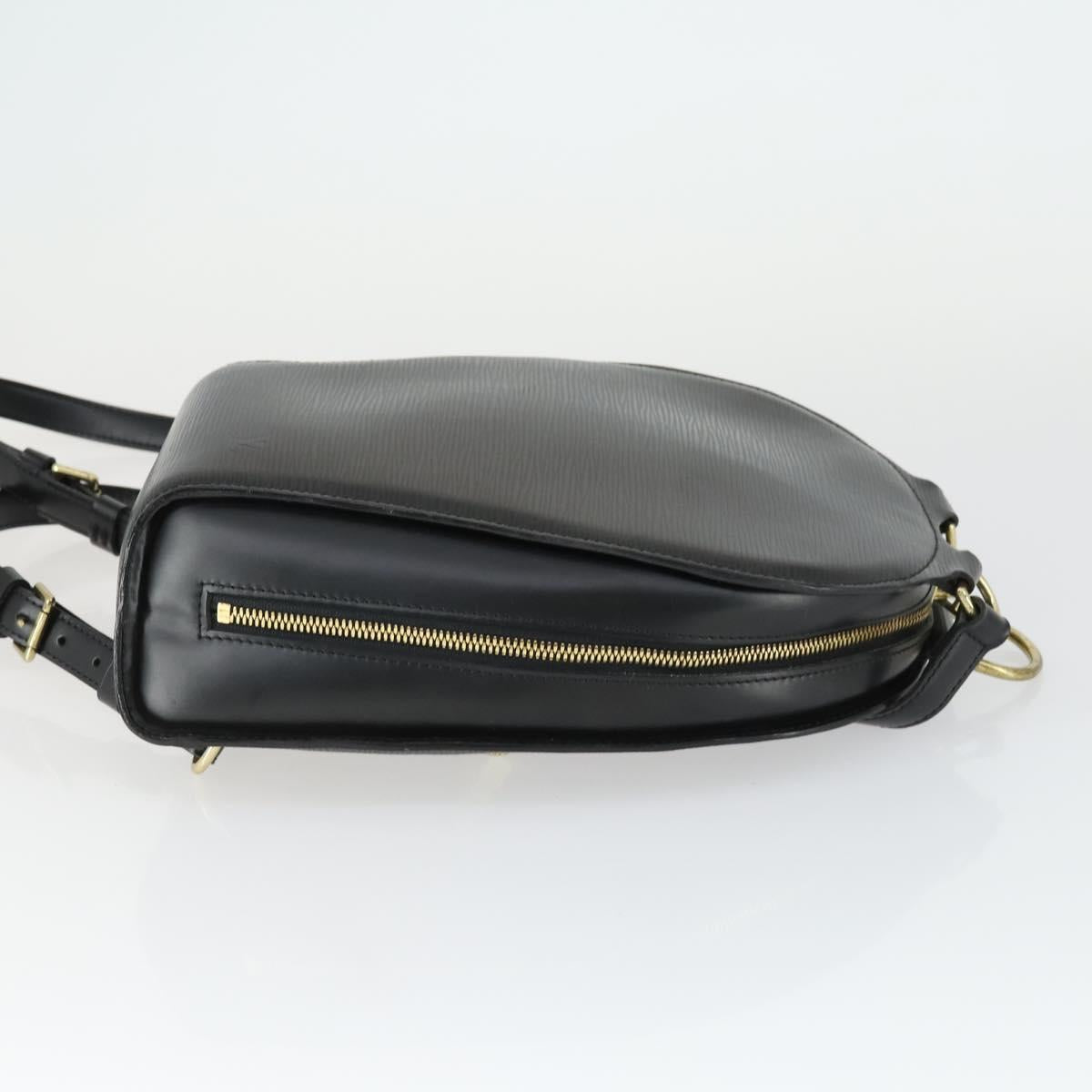 LOUIS VUITTON Epi Mabillon Backpack Black M52232 LV Auth 169981