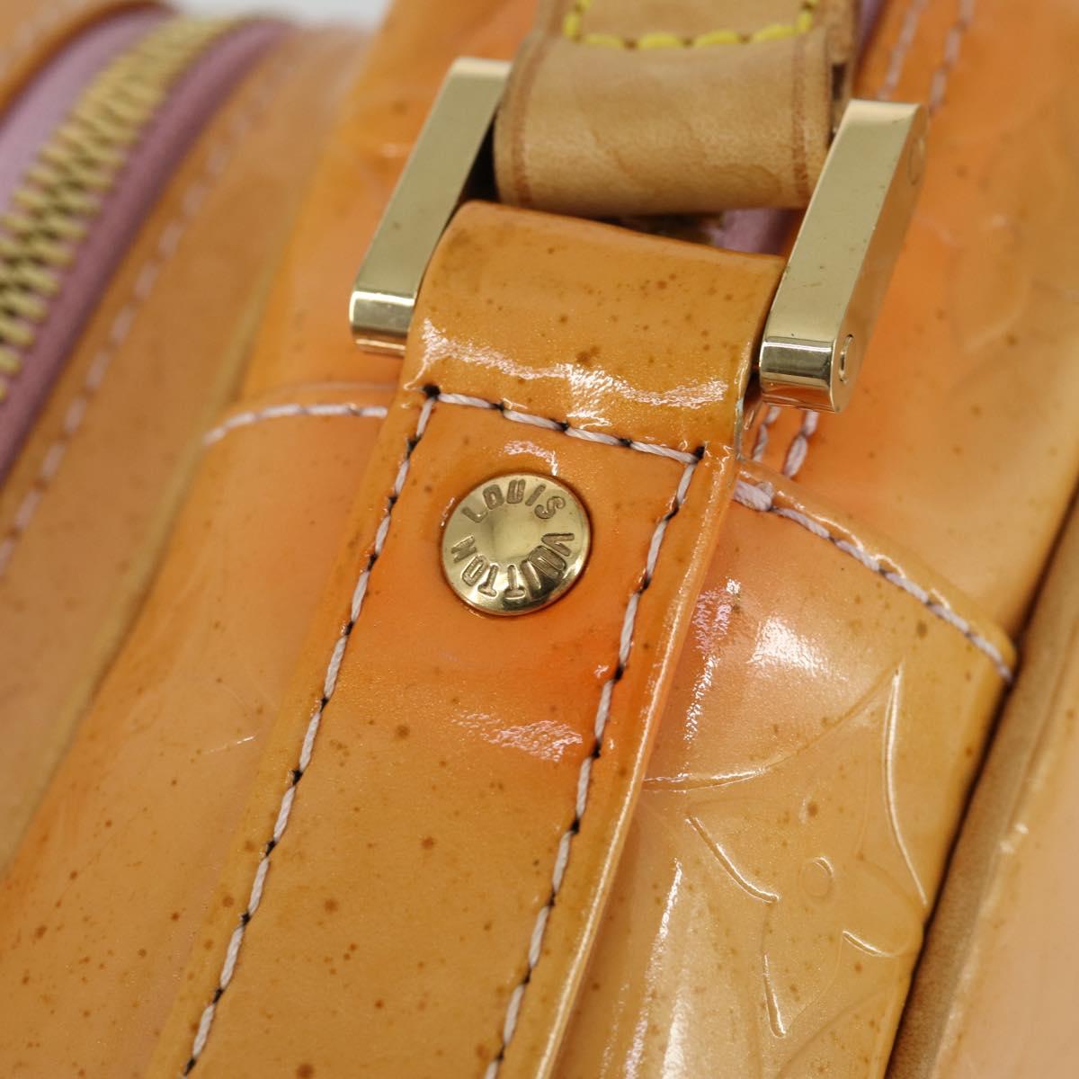 LOUIS VUITTON Monogram Vernis Wooster Bag Marshmallow Pink M91037 LV Auth 169986