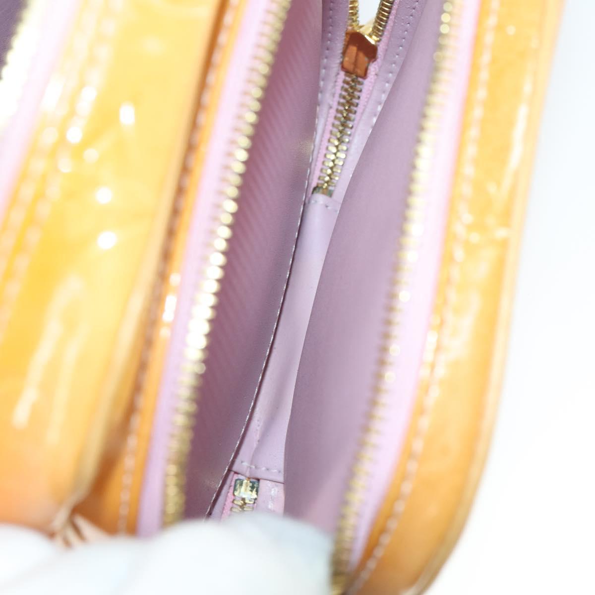 LOUIS VUITTON Monogram Vernis Wooster Bag Marshmallow Pink M91037 LV Auth 169986