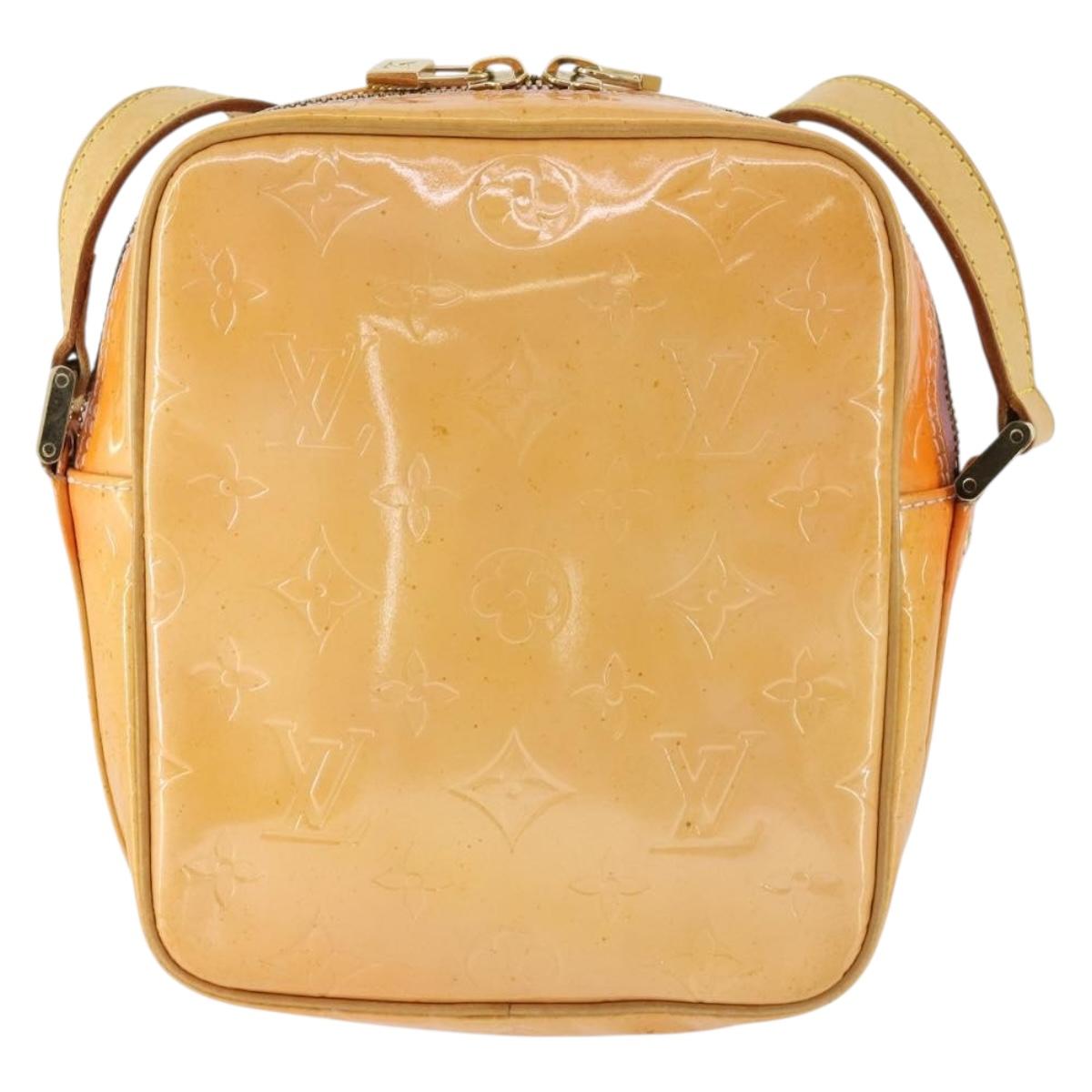 LOUIS VUITTON Monogram Vernis Wooster Bag Marshmallow Pink M91037 LV Auth 169986