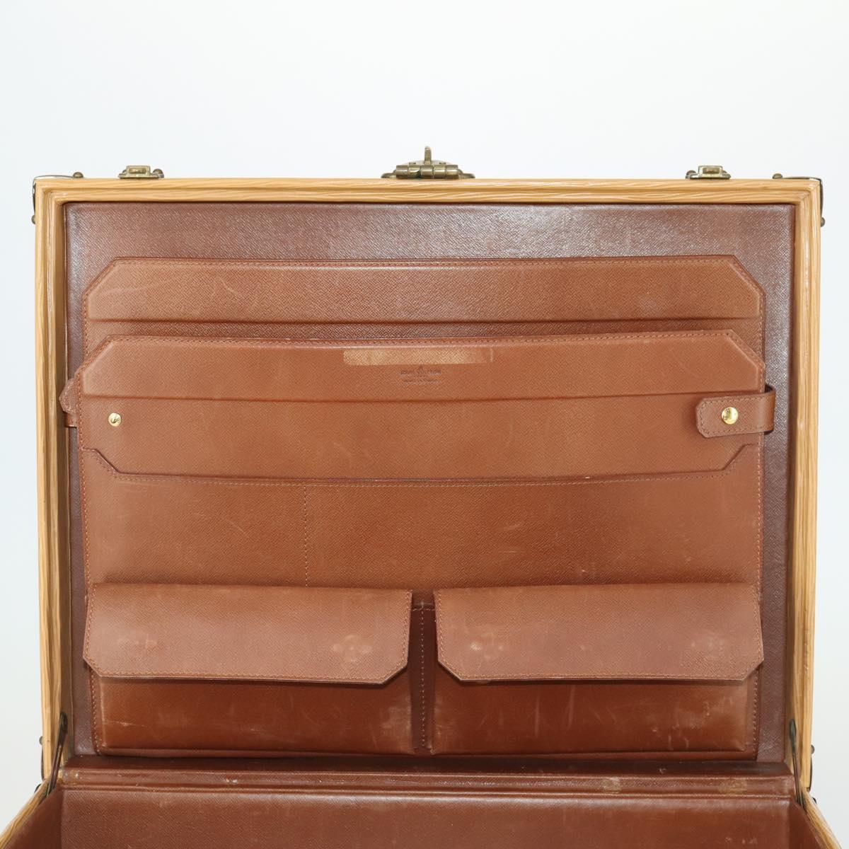 LOUIS VUITTON Epi President 45 Trunk Winnipeg Beige LV Auth 169988