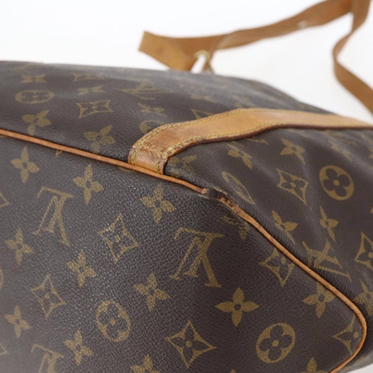 LOUIS VUITTON Monogram Sac Shopping Tote Bag M51108 LV Auth 169996