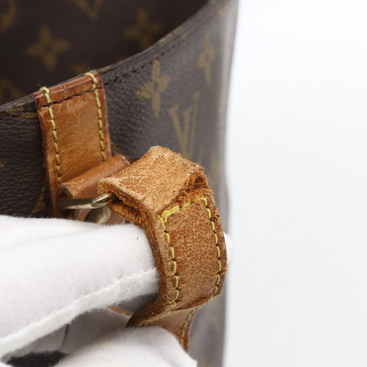 LOUIS VUITTON Monogram Sac Shopping Tote Bag M51108 LV Auth 169996