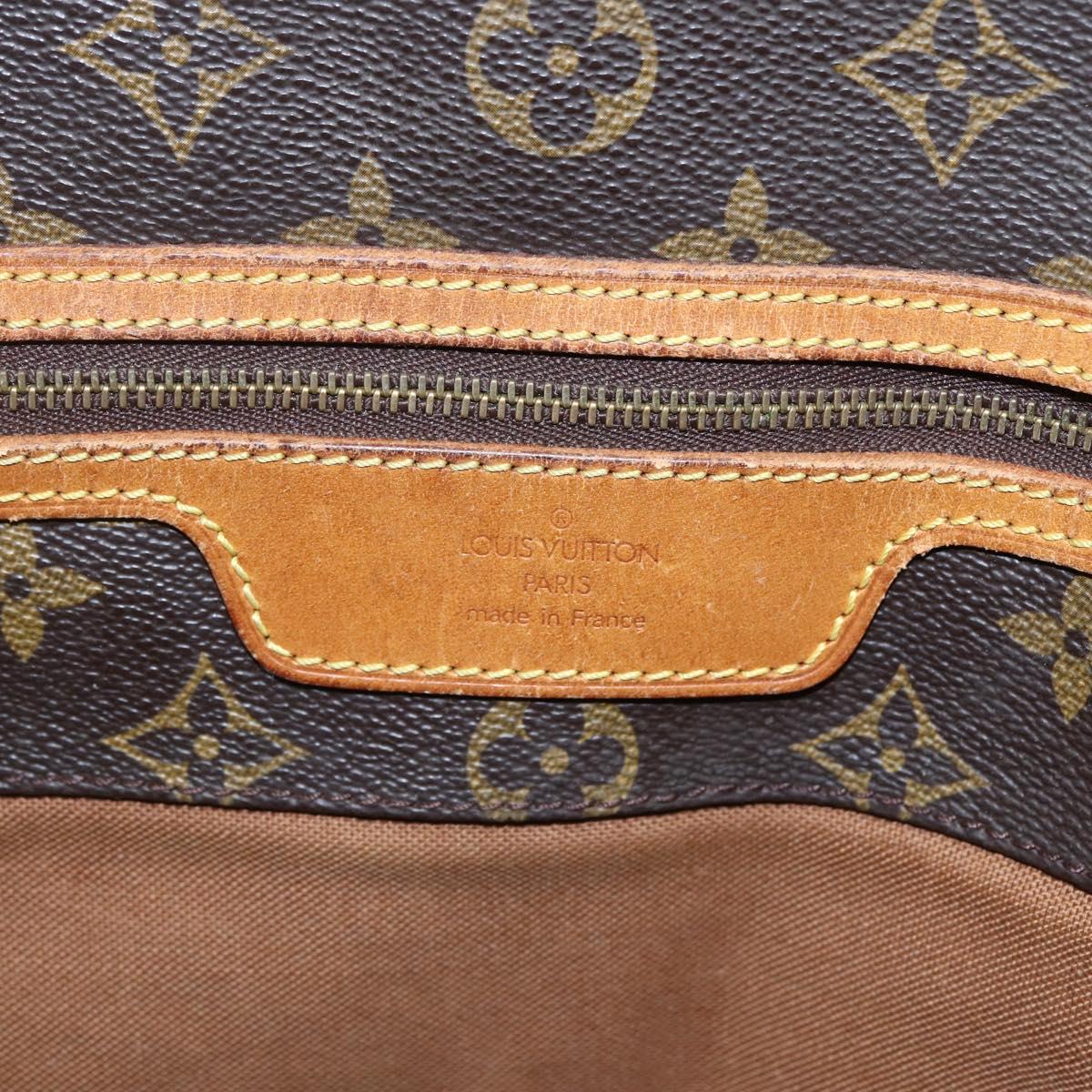 LOUIS VUITTON Monogram Sac Shopping Tote Bag M51108 LV Auth 169996