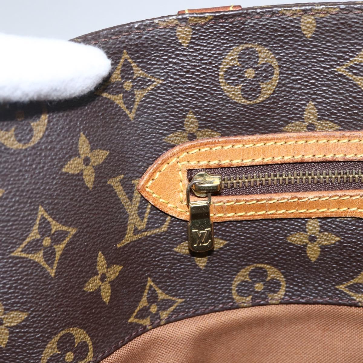LOUIS VUITTON Monogram Sac Shopping Tote Bag M51108 LV Auth 169996