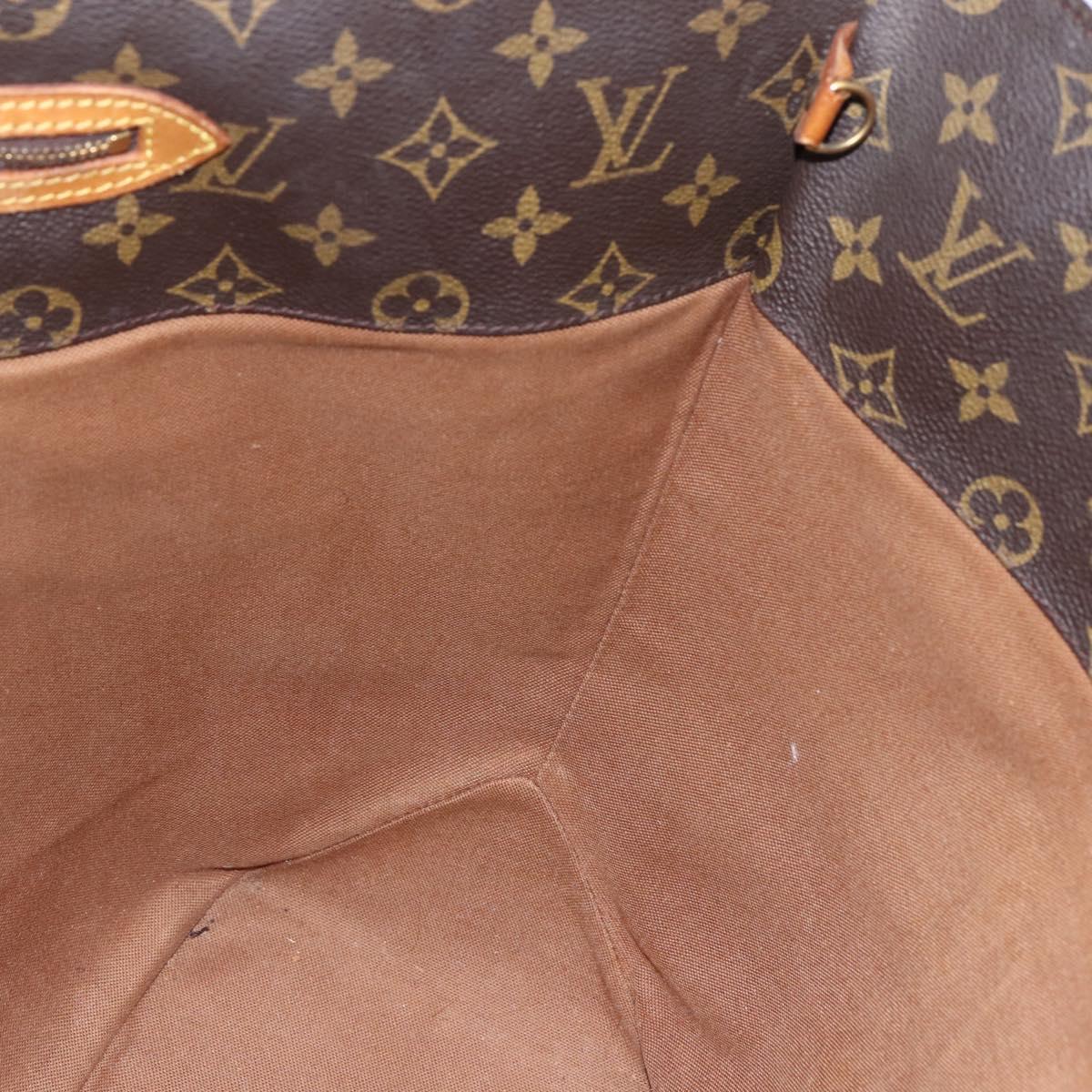 LOUIS VUITTON Monogram Sac Shopping Tote Bag M51108 LV Auth 169996