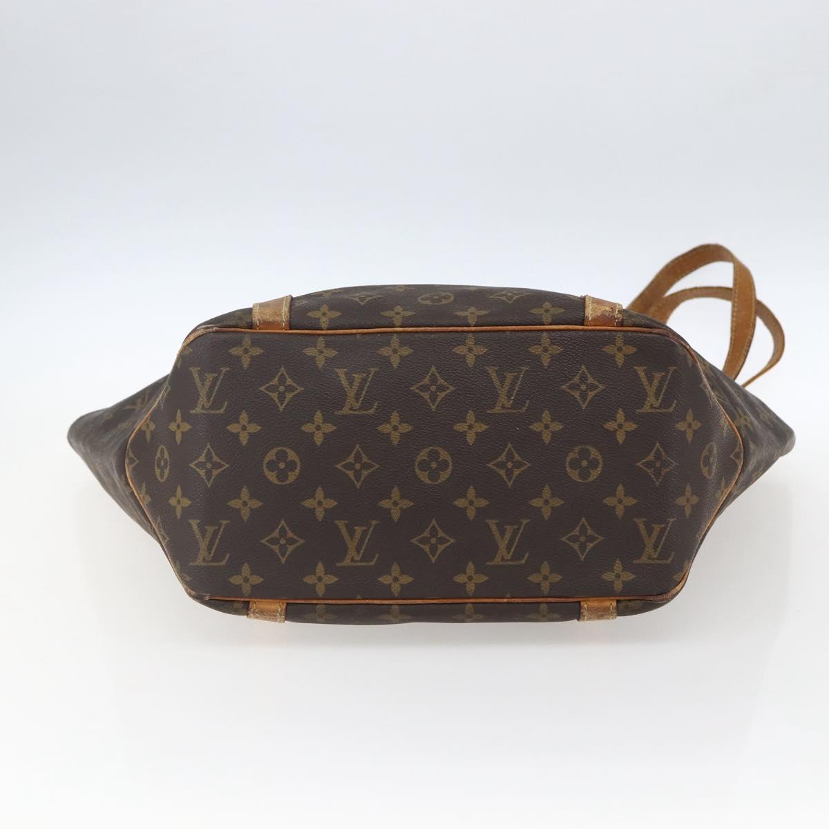 LOUIS VUITTON Monogram Sac Shopping Tote Bag M51108 LV Auth 169996
