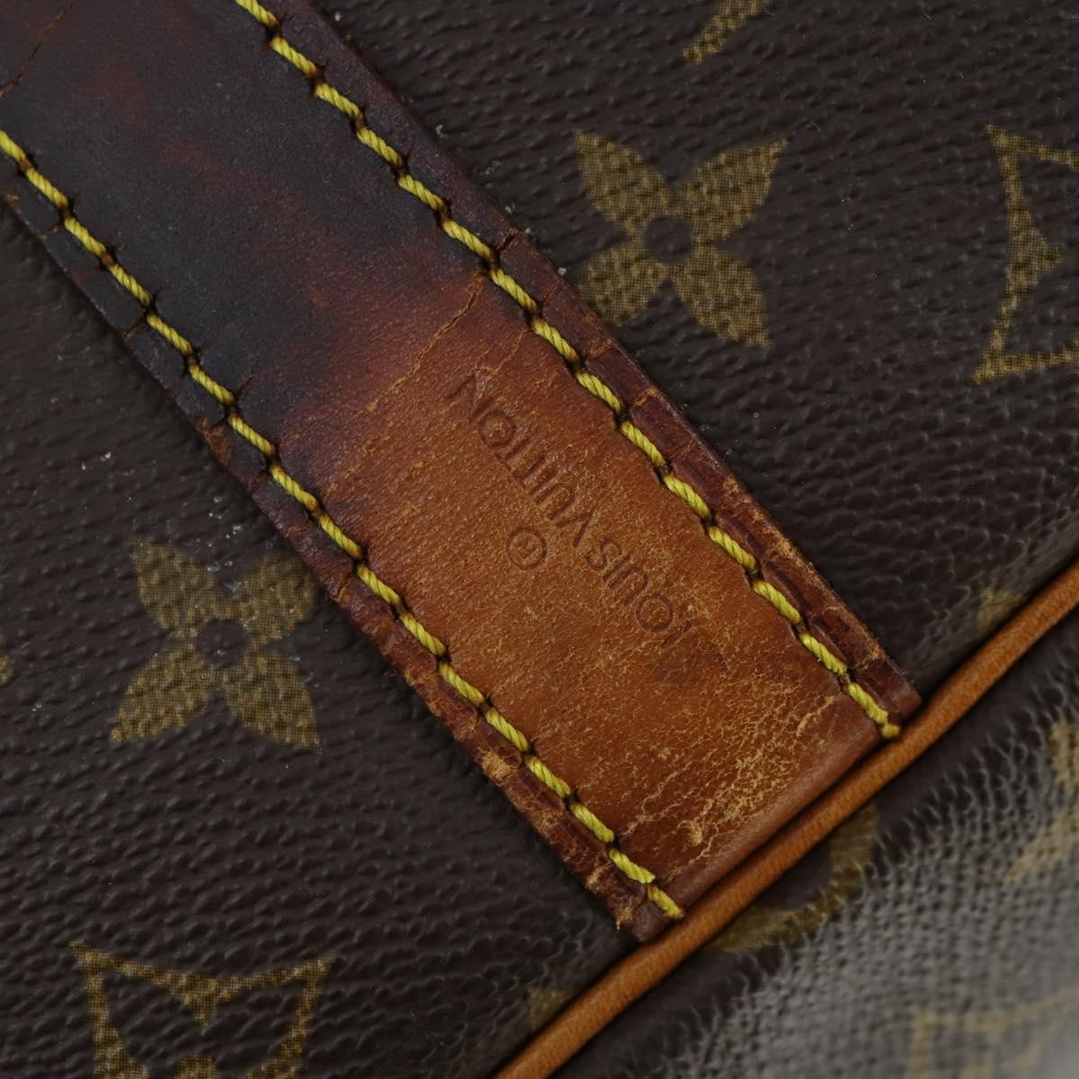 LOUIS VUITTON Monogram Keepall Bandouliere 45 Boston Bag M41418 LV Auth 169997