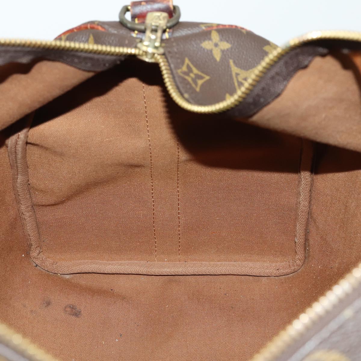 LOUIS VUITTON Monogram Keepall Bandouliere 45 Boston Bag M41418 LV Auth 169997