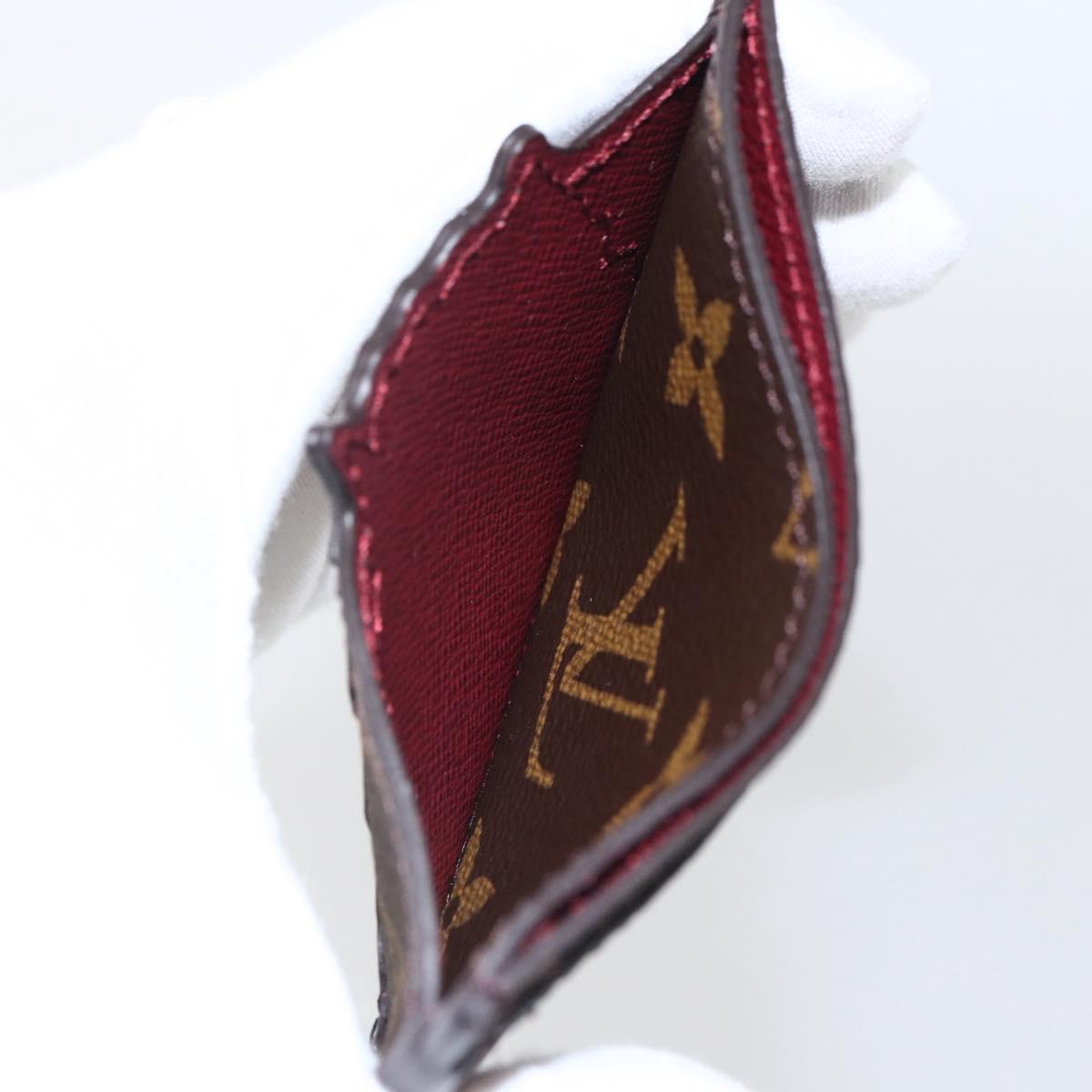 LOUIS VUITTON Catgram Porte Cartes Catnap Card Case M15155 LV Auth 170015SM