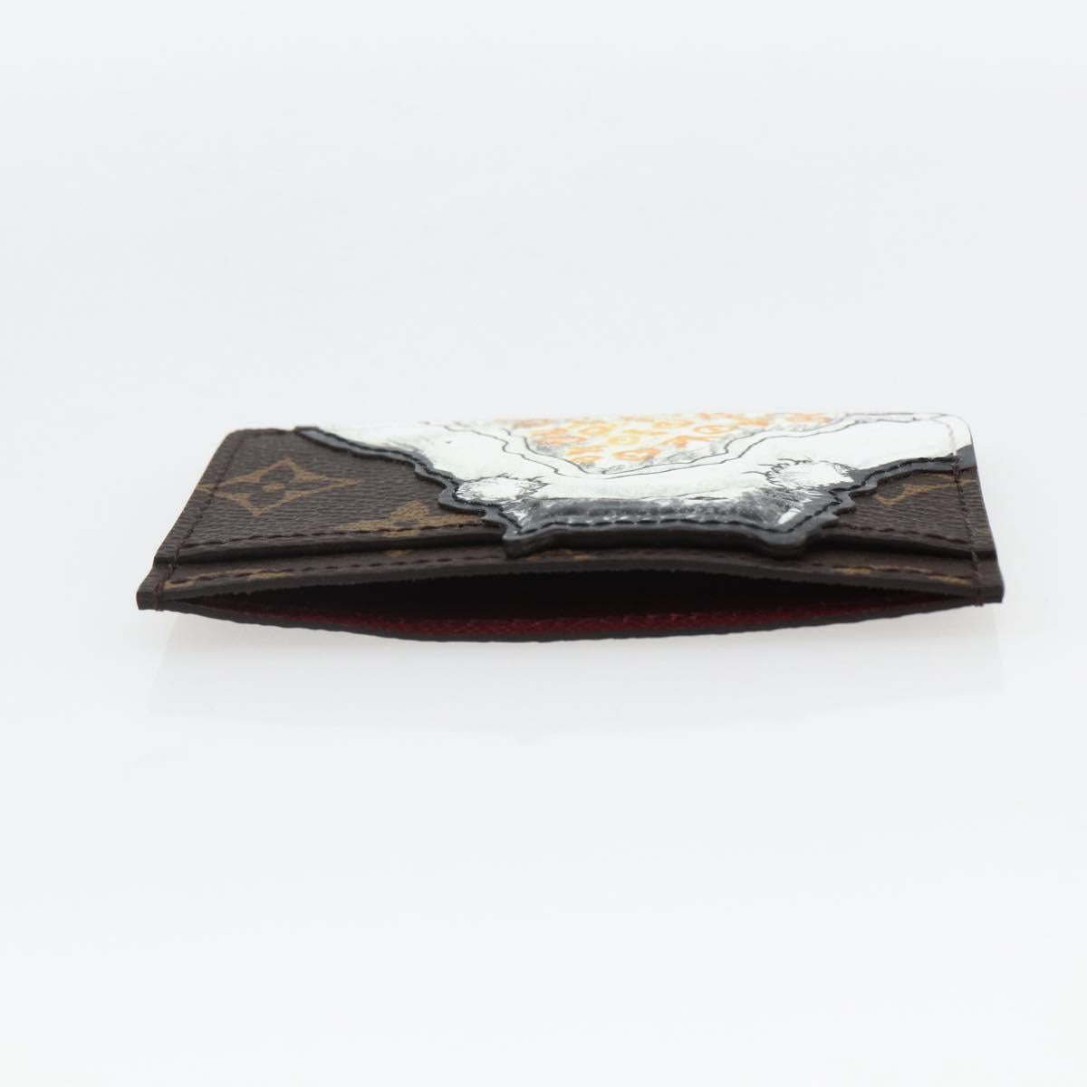 LOUIS VUITTON Catgram Porte Cartes Catnap Card Case M15155 LV Auth 170015SM