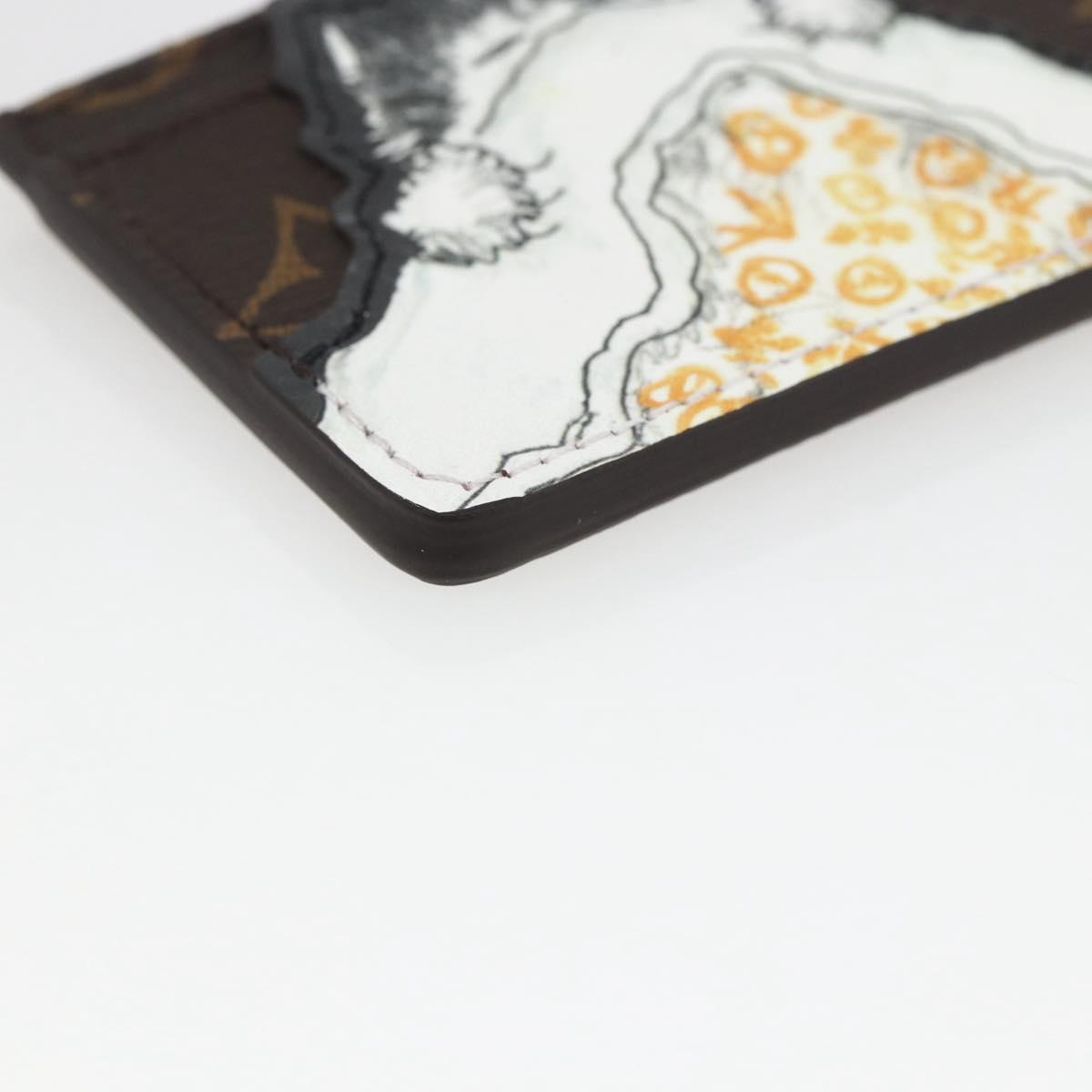 LOUIS VUITTON Catgram Porte Cartes Catnap Card Case M15155 LV Auth 170015SM