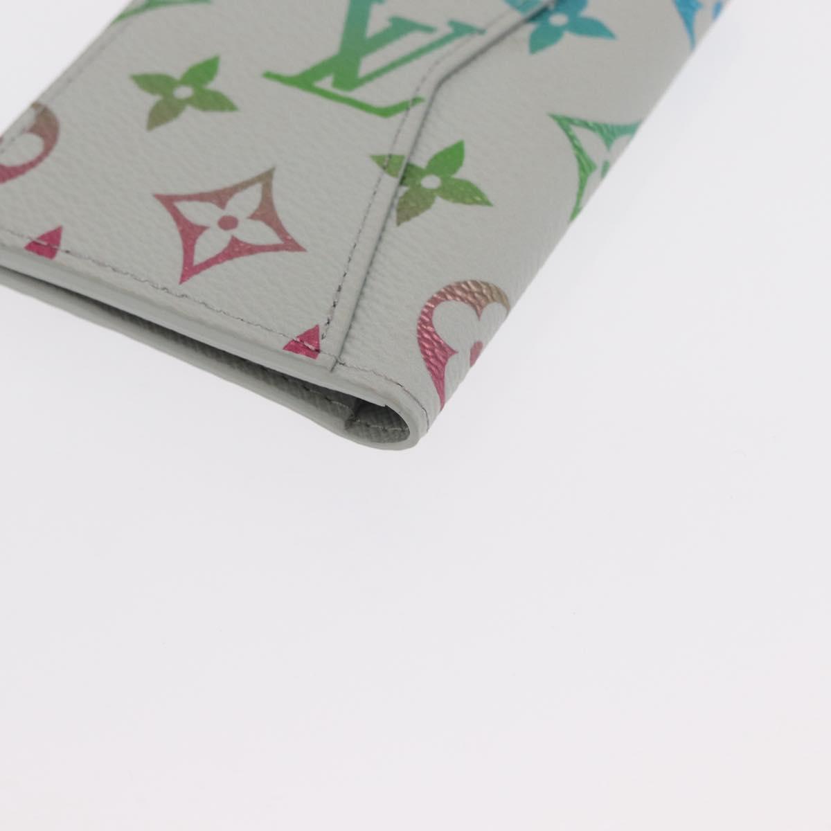 LOUIS VUITTON Iridescent Gradient Organizer De Poch M13910 Auth 170025SAM