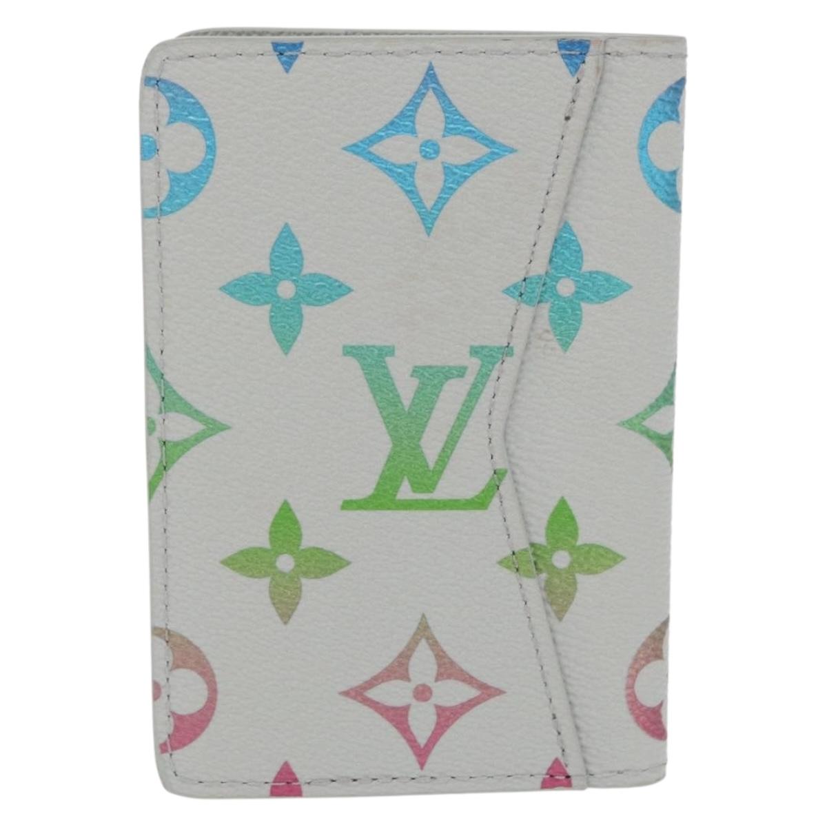 LOUIS VUITTON Iridescent Gradient Organizer De Poch M13910 Auth 170025SAM
