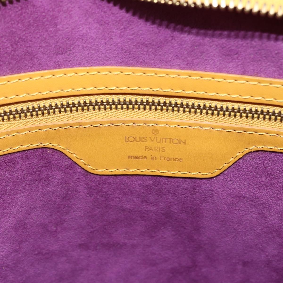 LOUIS VUITTON Epi Saint Jacques Shopping Shoulder Bag Yellow M52269 Auth 170060