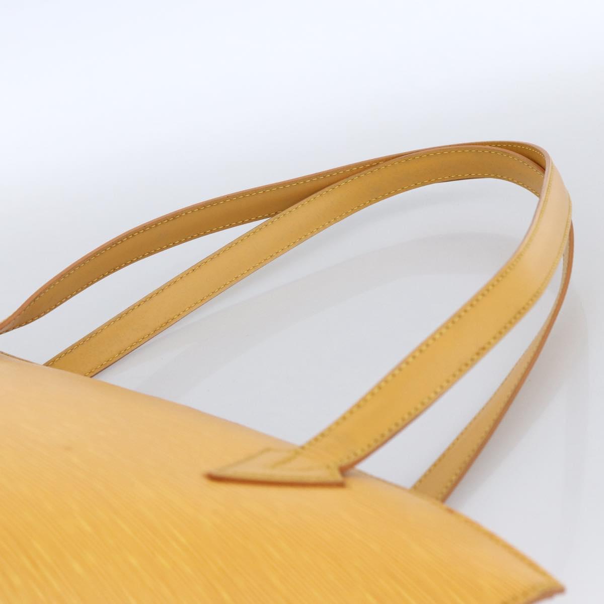 LOUIS VUITTON Epi Saint Jacques Shopping Shoulder Bag Yellow M52269 Auth 170060