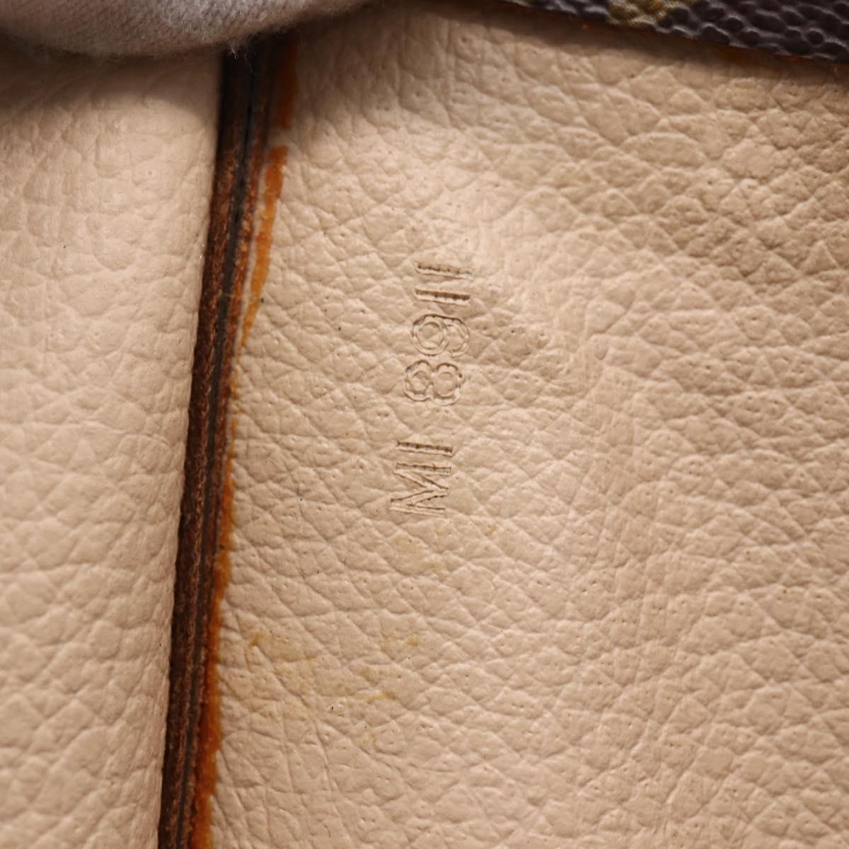 LOUIS VUITTON Monogram Sac Plat Hand Bag M51140 LV Auth 170063