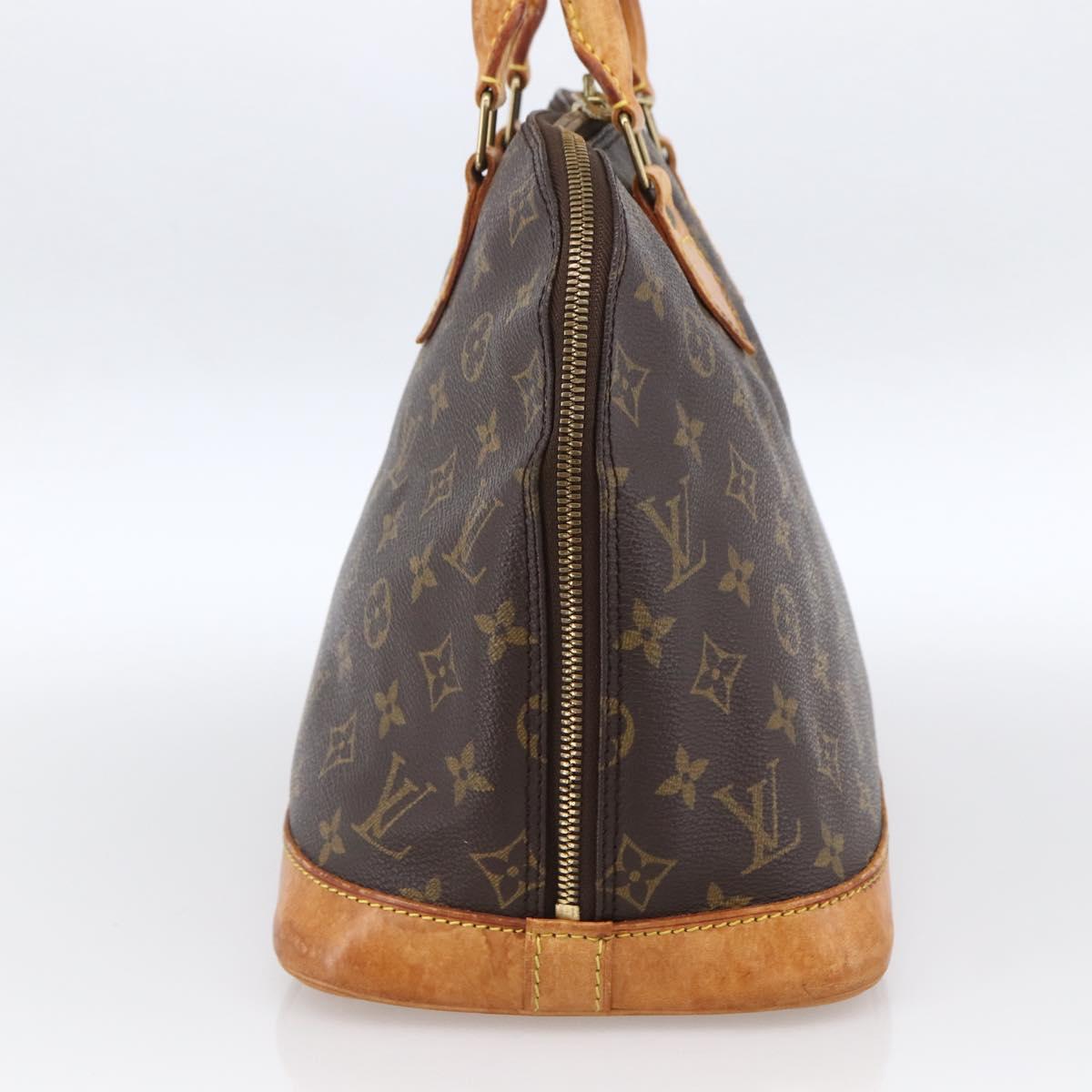 LOUIS VUITTON Monogram Alma Hand Bag M51130 LV Auth 170065