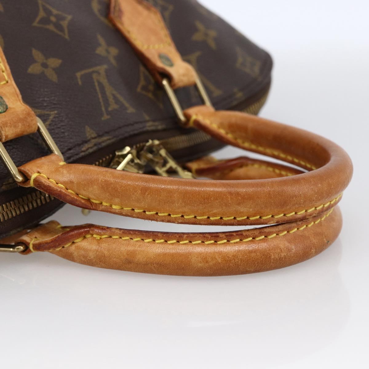 LOUIS VUITTON Monogram Alma Hand Bag M51130 LV Auth 170065