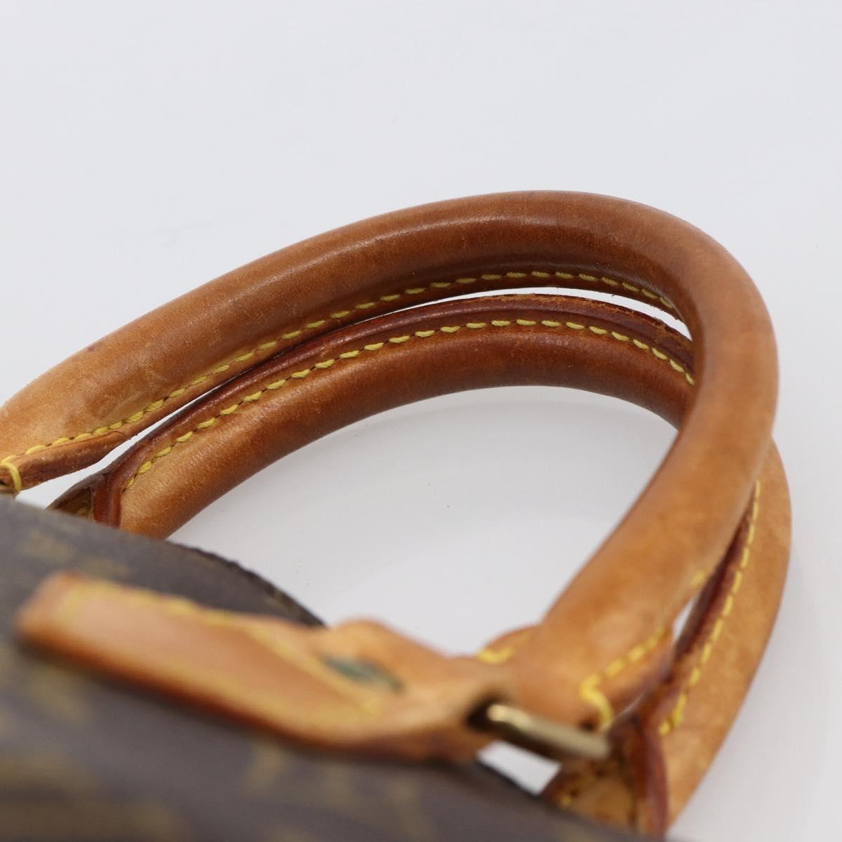 LOUIS VUITTON Monogram Alma Hand Bag M51130 LV Auth 170065
