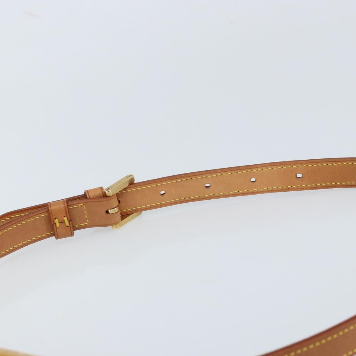 LOUIS VUITTON Monogram Vernis Thompson Street Bag Beige M91301 LV Auth 170091