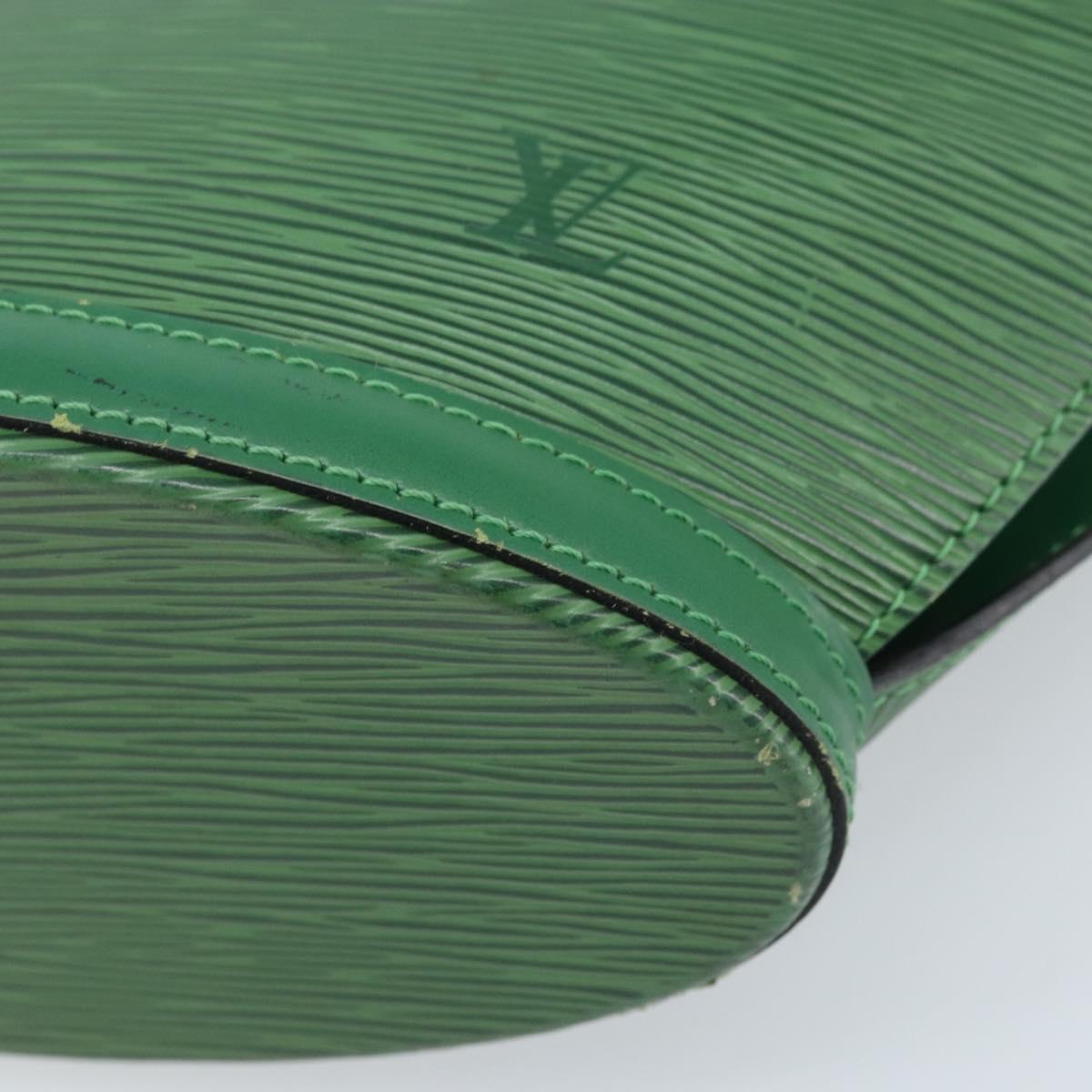 LOUIS VUITTON Epi Saint Jacques Poignees Long Bag Green M52334 LV Auth 170097
