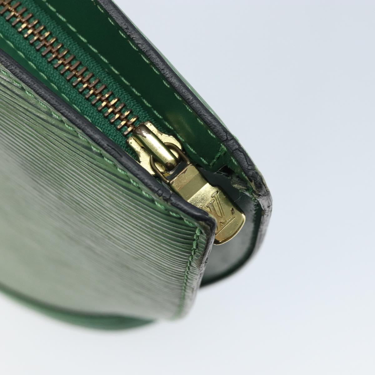 LOUIS VUITTON Epi Saint Jacques Poignees Long Bag Green M52334 LV Auth 170097