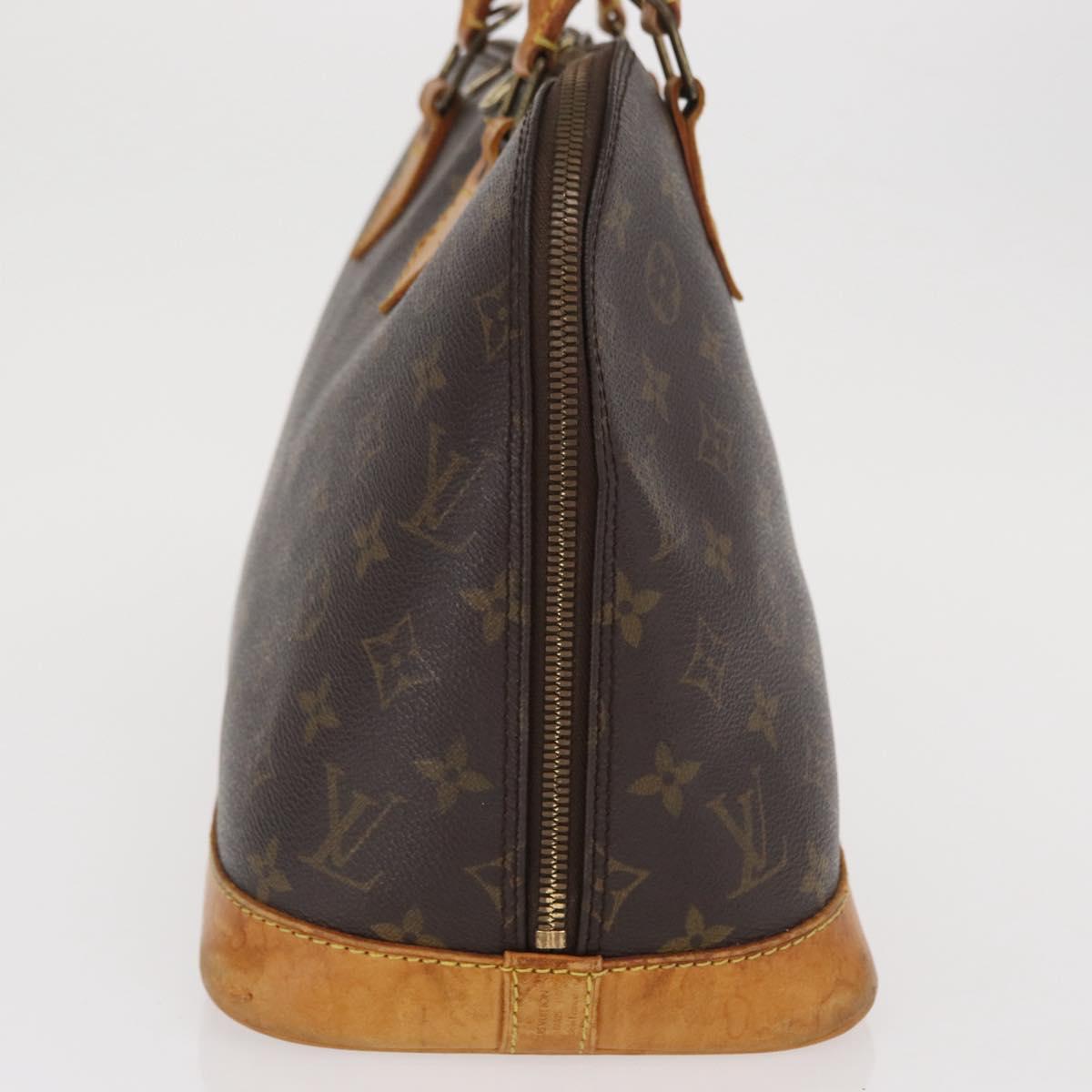 LOUIS VUITTON Monogram Alma Hand Bag M51130 LV Auth 170102