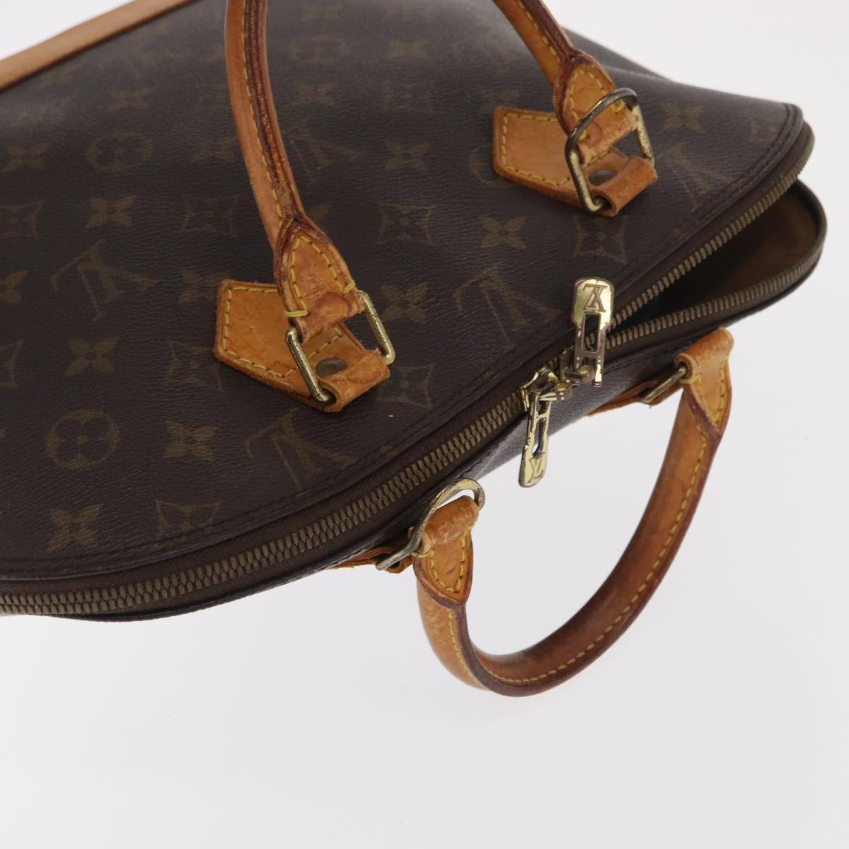 LOUIS VUITTON Monogram Alma Hand Bag M51130 LV Auth 170102