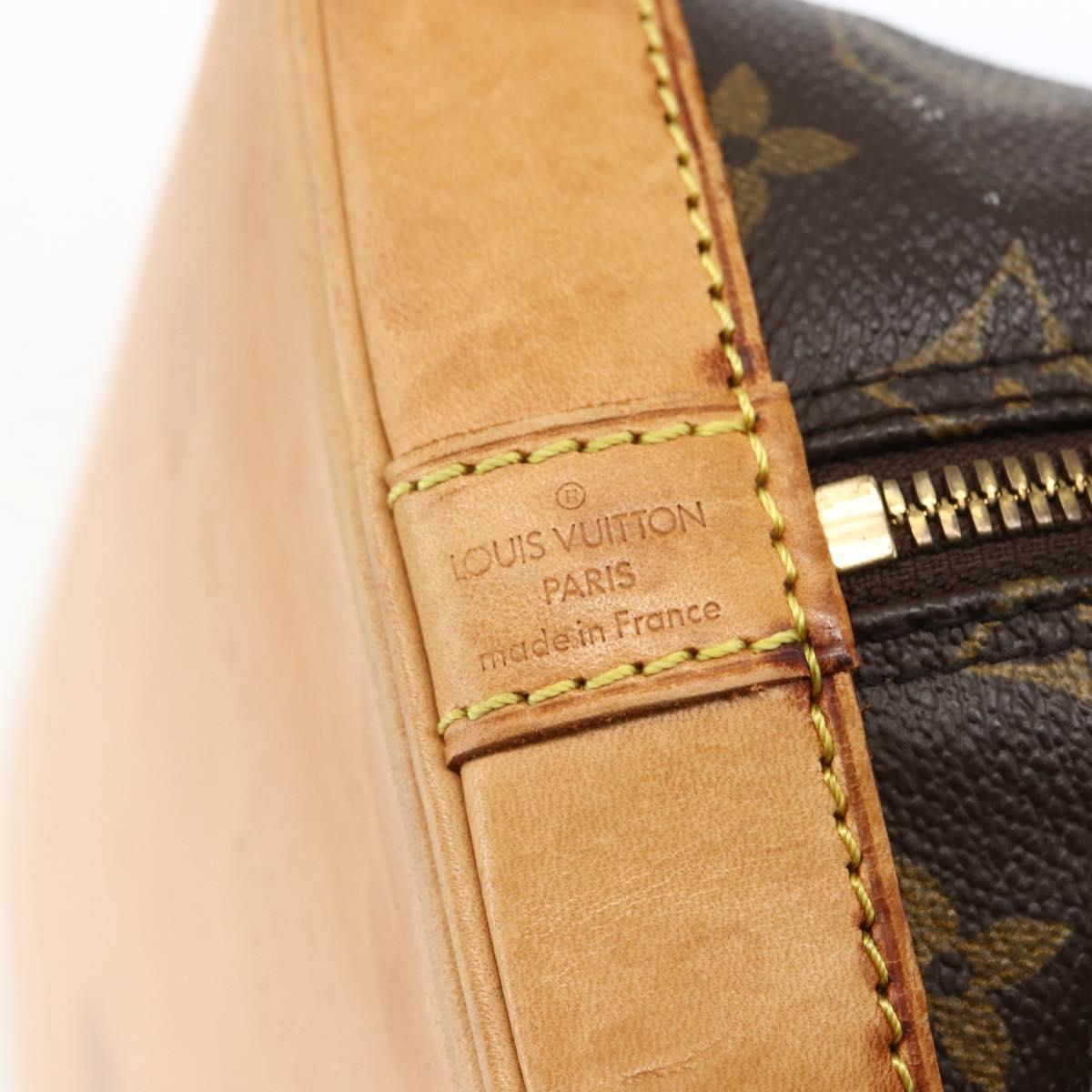 LOUIS VUITTON Monogram Alma Hand Bag M51130 LV Auth 170137