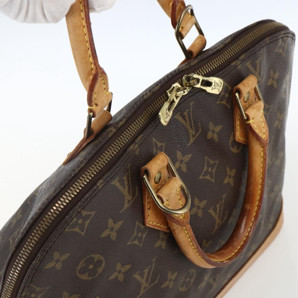 LOUIS VUITTON Monogram Alma Hand Bag M51130 LV Auth 170137