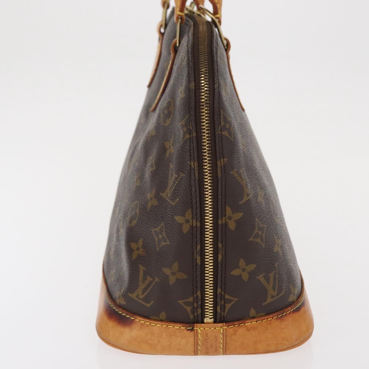 LOUIS VUITTON Monogram Alma Hand Bag M51130 LV Auth 170141