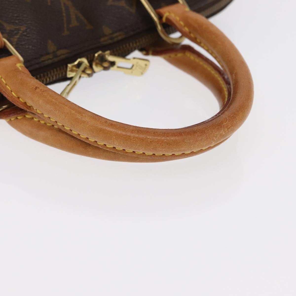 LOUIS VUITTON Monogram Alma Hand Bag M51130 LV Auth 170141