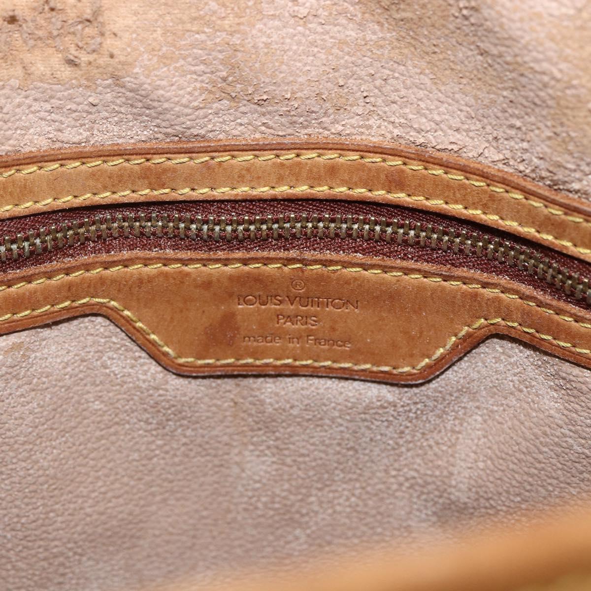 LOUIS VUITTON Monogram Bucket GM Shoulder Bag M42236 LV Auth 170146