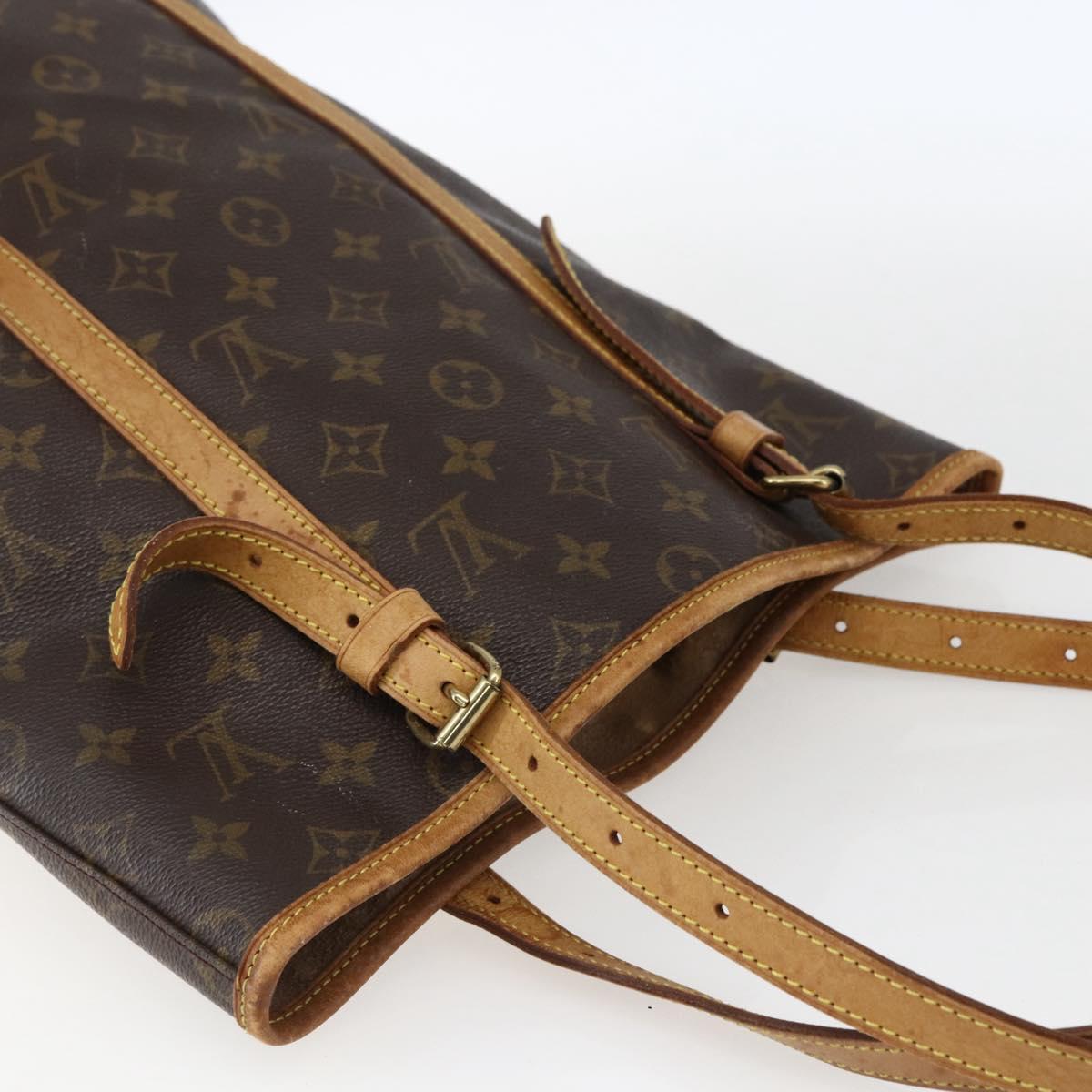 LOUIS VUITTON Monogram Bucket GM Shoulder Bag M42236 LV Auth 170146