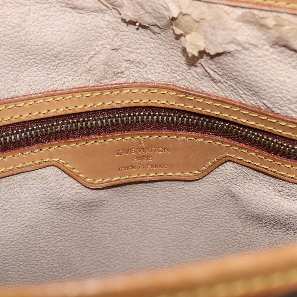 LOUIS VUITTON Monogram Bucket GM Shoulder Bag M42236 LV Auth 170148
