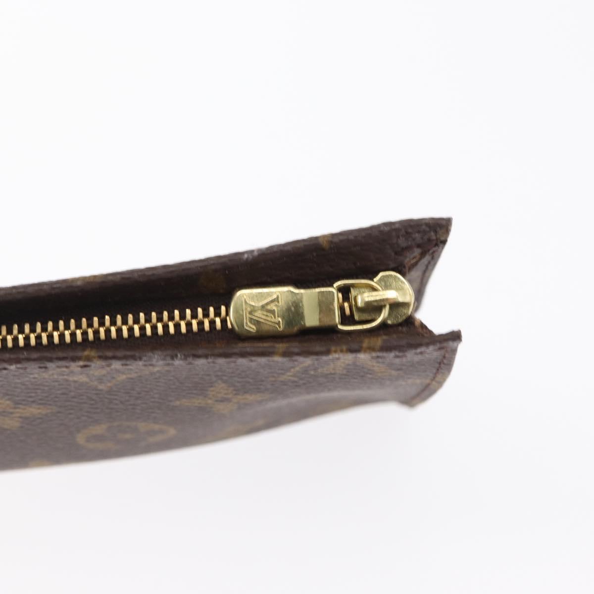 LOUIS VUITTON Monogram Bucket GM Accessory Pouch LV Auth 170149